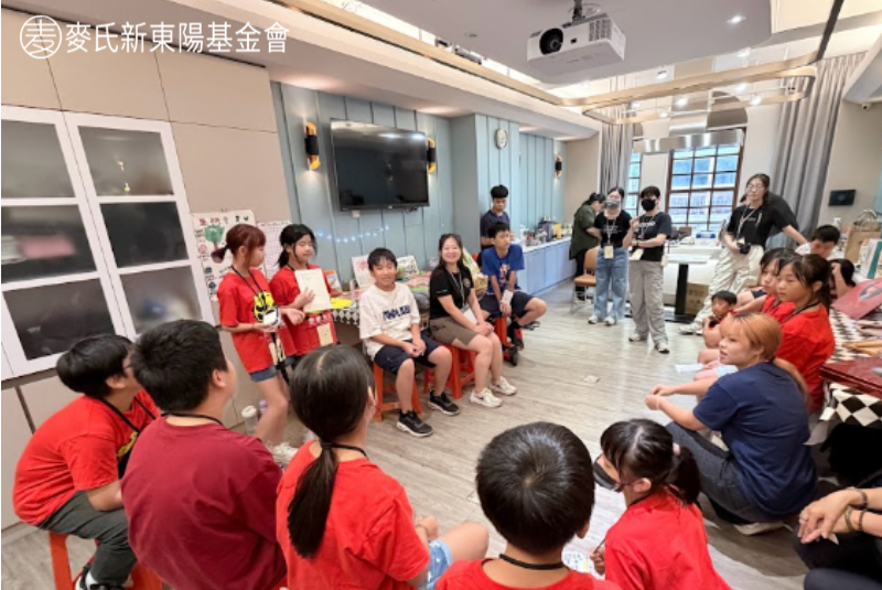 麥氏新東陽基金會以百年街區為教室，深化有機食育扉根下一代永續素養